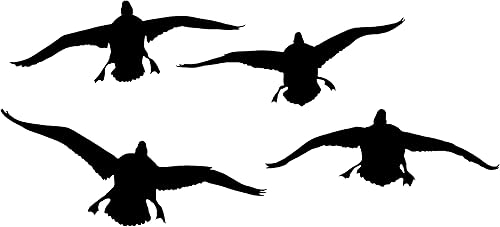 Waterfowldecals 5053 - Calcomanía de pato para vasos de pato Comin at Ya' Duck (tamaño pequeño, carencia)