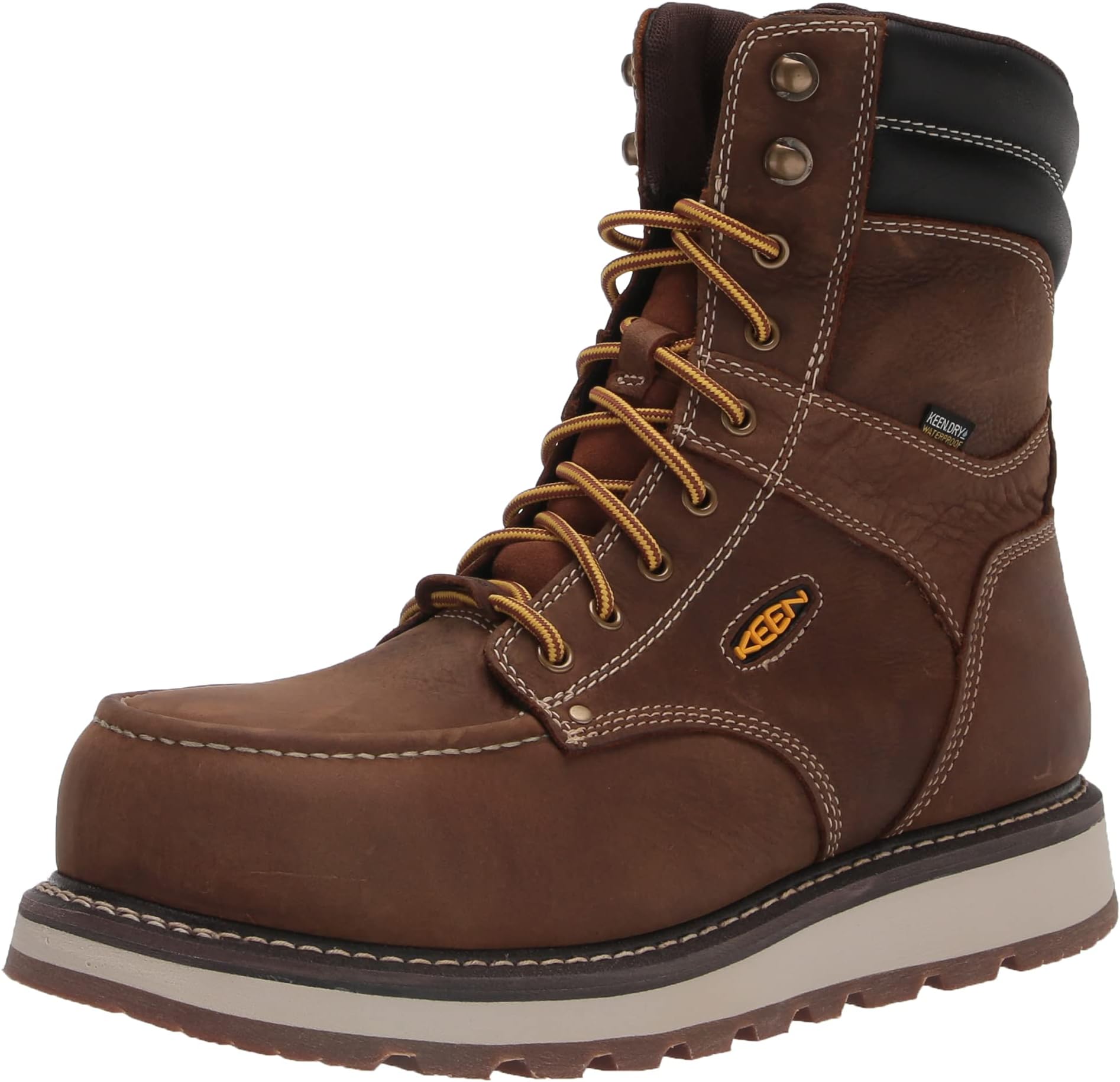 KEEN Utility Men's Cincinnati 8 Waterproof Wedge Work Boots
