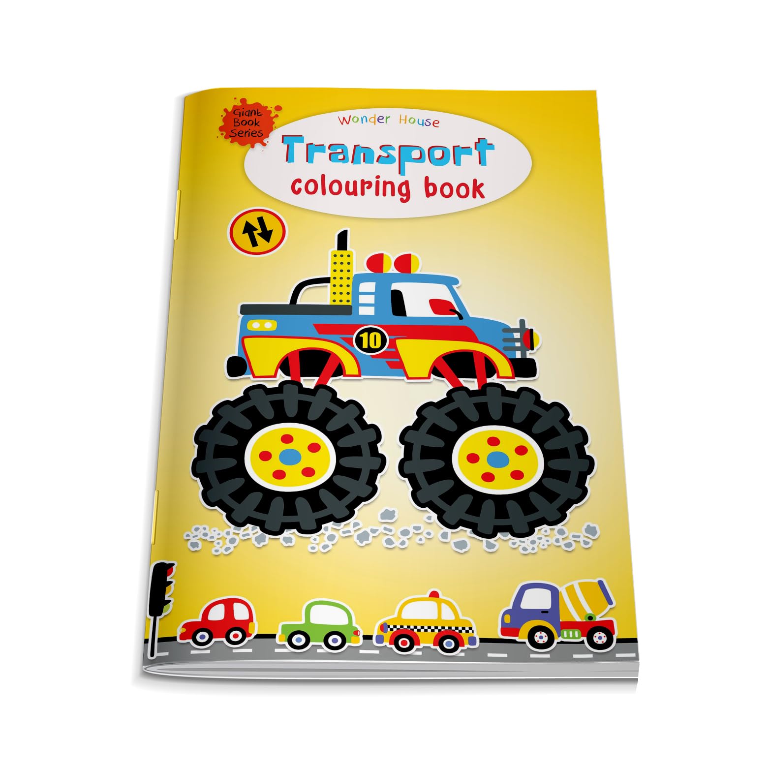 Transport Colouring Book (Giant Book Series): Jumbo Sized Colouring Books 2