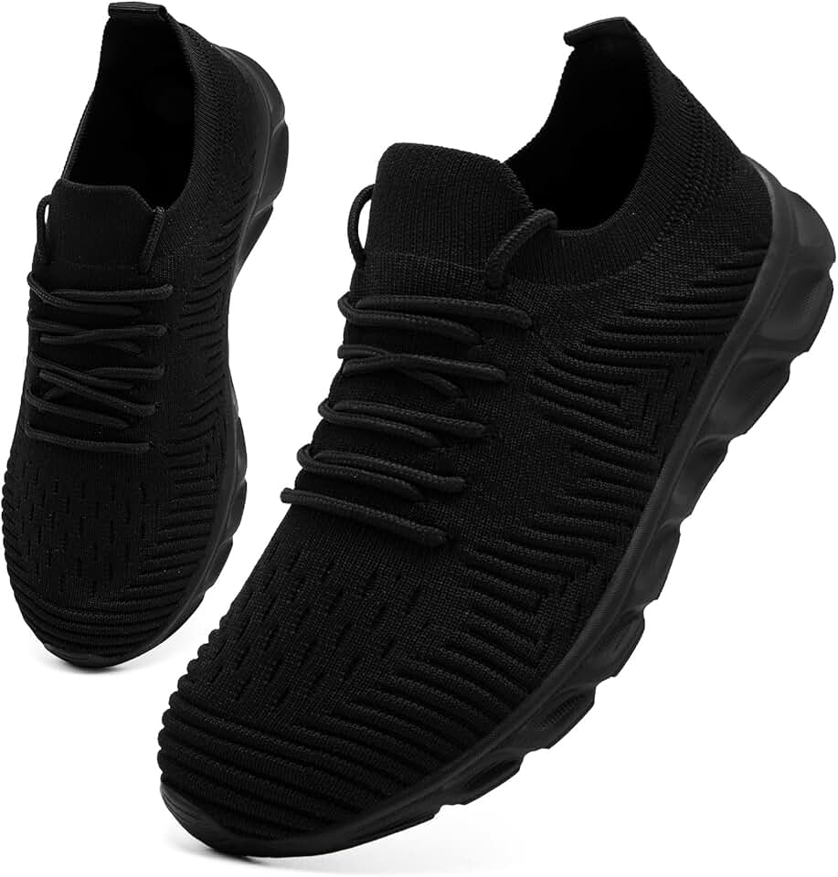 Trainers Mens Womens Slip on Sports Lightweight Tennis Casua