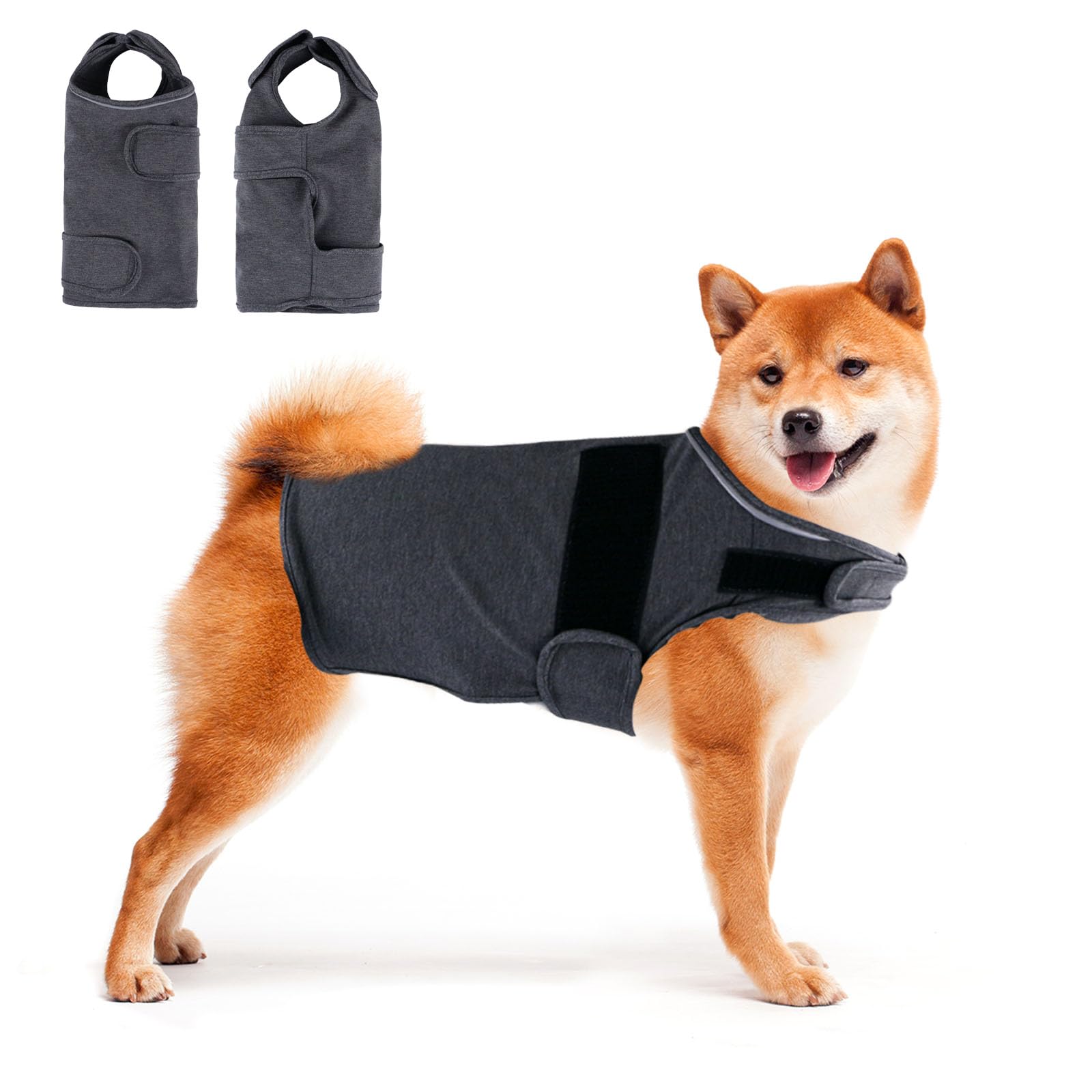 Ansiety - Cappotto per cani, leggero, avvolgente e traspirante, calmante, giacca per l'ansia del cane, utilizzata per mantenere il comfort per cani che hanno paura di fuochi d'artificio o