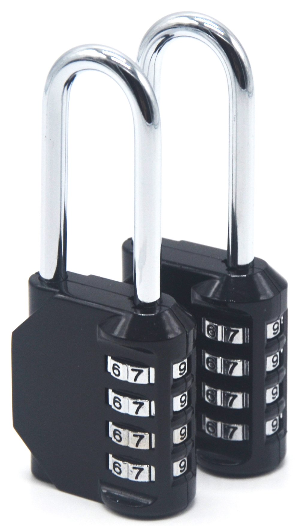 Combination Lock, Combination Padlock, With You6688 Security Lock for Home, School, Office, Case, Fence, Storage Lockers, Gym Lockers, Hasp Cabinets, Drawers, Toolboxes - 2 Pack