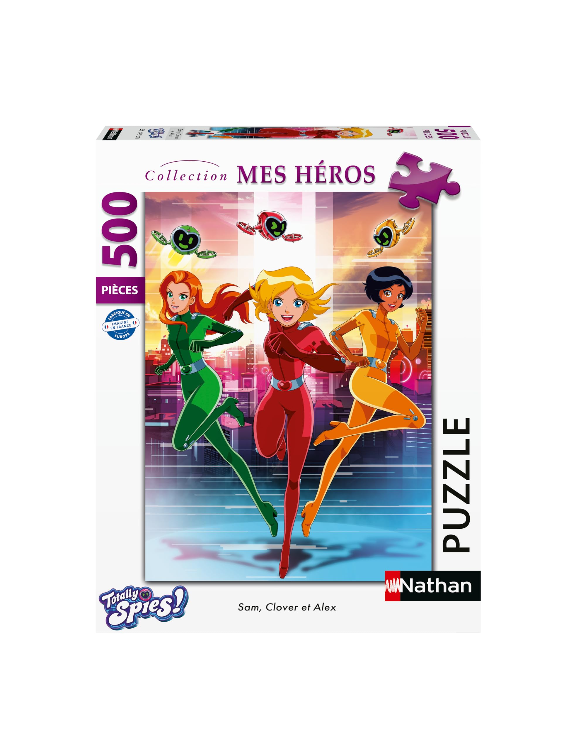 Ravensburger Puzzle 12001144 – Totally Spies, 500 Teile Für Erwachsene
