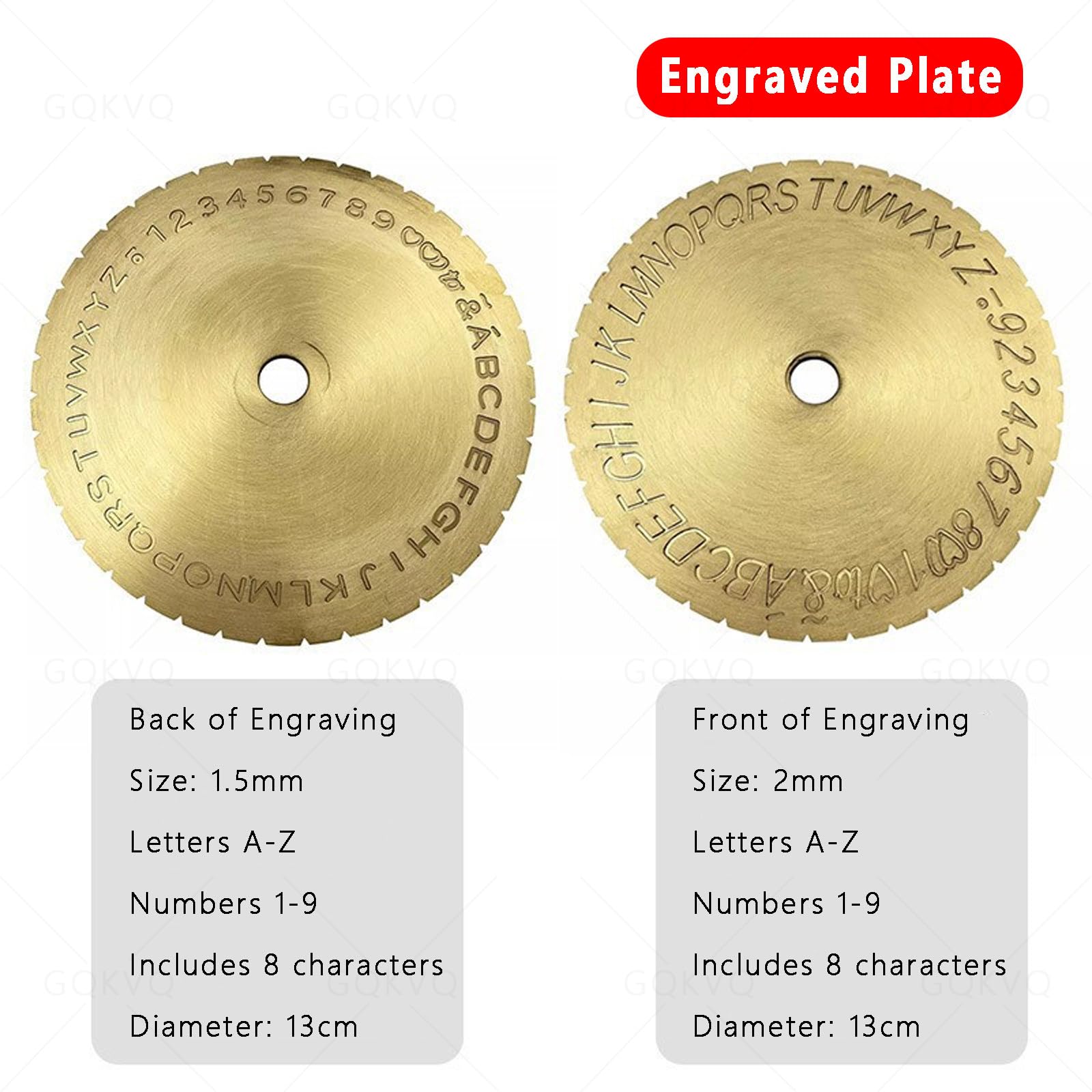 Graveur d'anneaux pour gravure intérieure, tampon manuel de bijoux avec blocs de lettres standard pour or, argent, anneaux en cuivre – Parfait pour la personnalisation