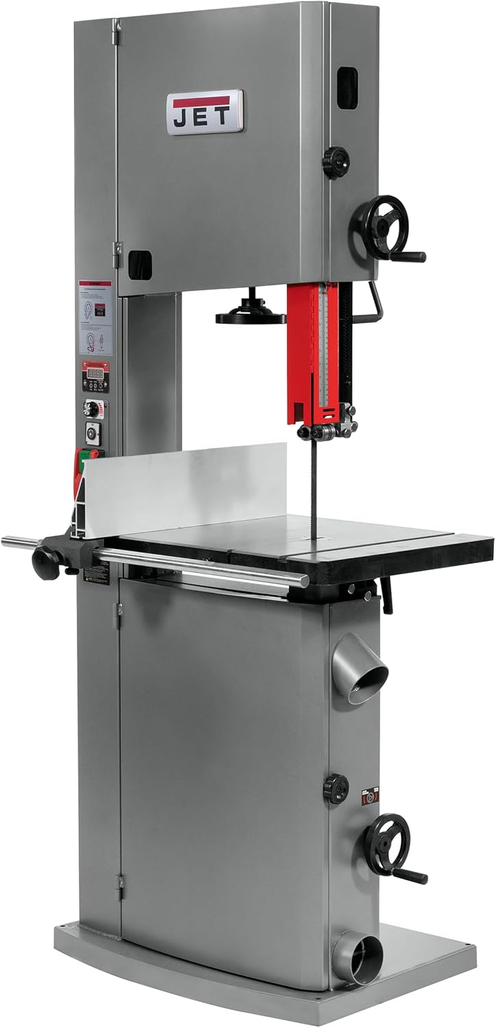 JET 18-Inch Metal/Wood EVS Bandsaw, 2 HP, 230V 1Ph (Model VBS-18MWEVS)
