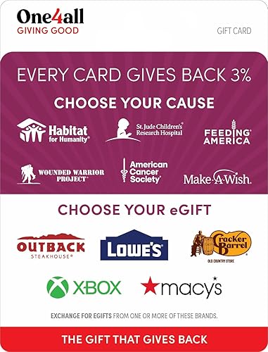 One4All Giving Good Joy Gift Card
