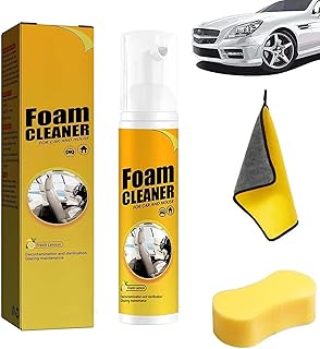 All Around Master Foam Cleaner, Multifunctional Car Foam Cleaner, Foam Cleaner for Car, Car Magic Foam Cleaner, Foam Cleaner All Purpose, Powerful Car Stain Remover for Interior (1Pcs, 30ML)