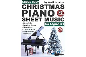 Super Easy Christmas Piano Sheet Music for Beginners