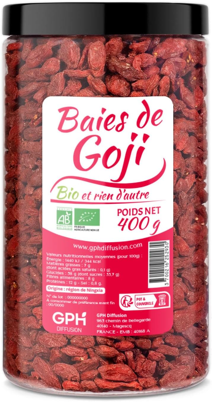 Goji Berries 400 g – GPH DIFFUSION