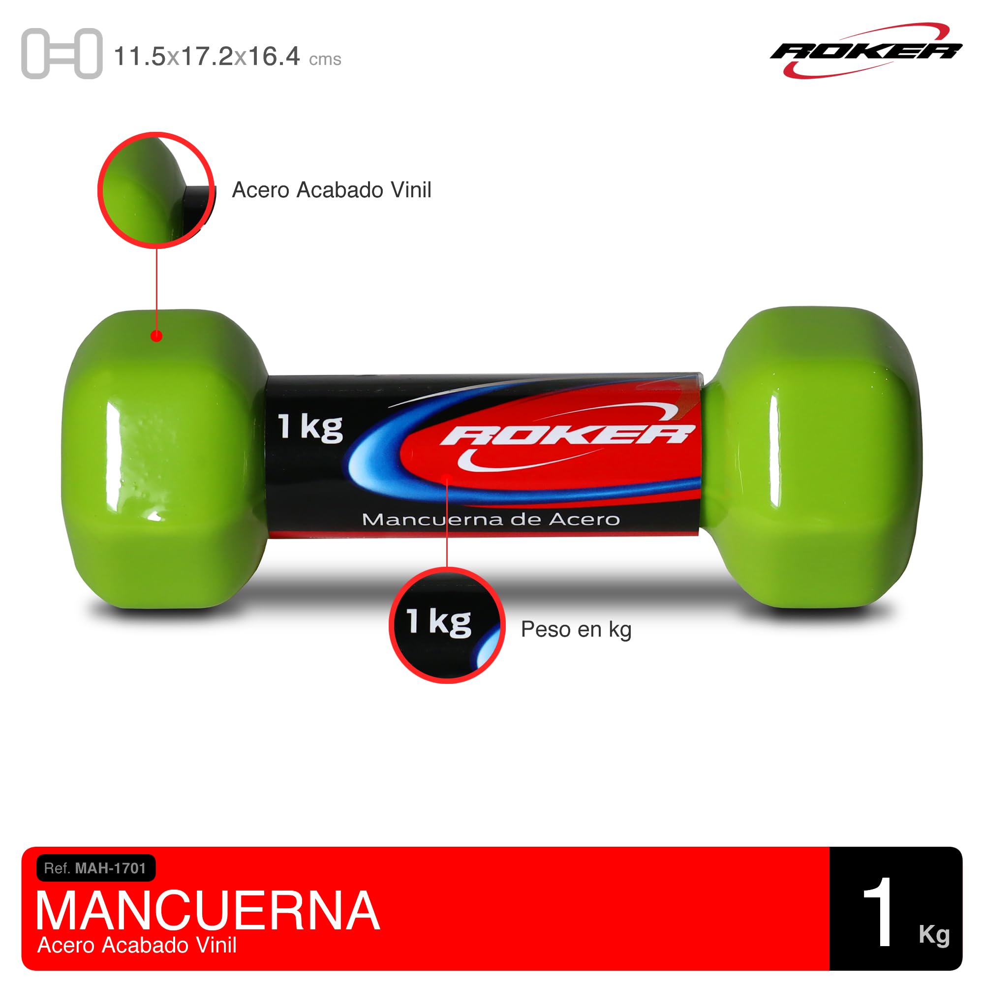 22 Kg Set De Mancuernas Walmart Barra Rocker Barra De 22 Kg Bodega