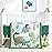 Wowelife Dinosaur Crib Bedding Set for Boys Green, Premium 3-Piece Baby Bedding Set, Nursery Crib Set, Newborn, Infant & Toddler Nursery Bed Set, Green Dinosaur