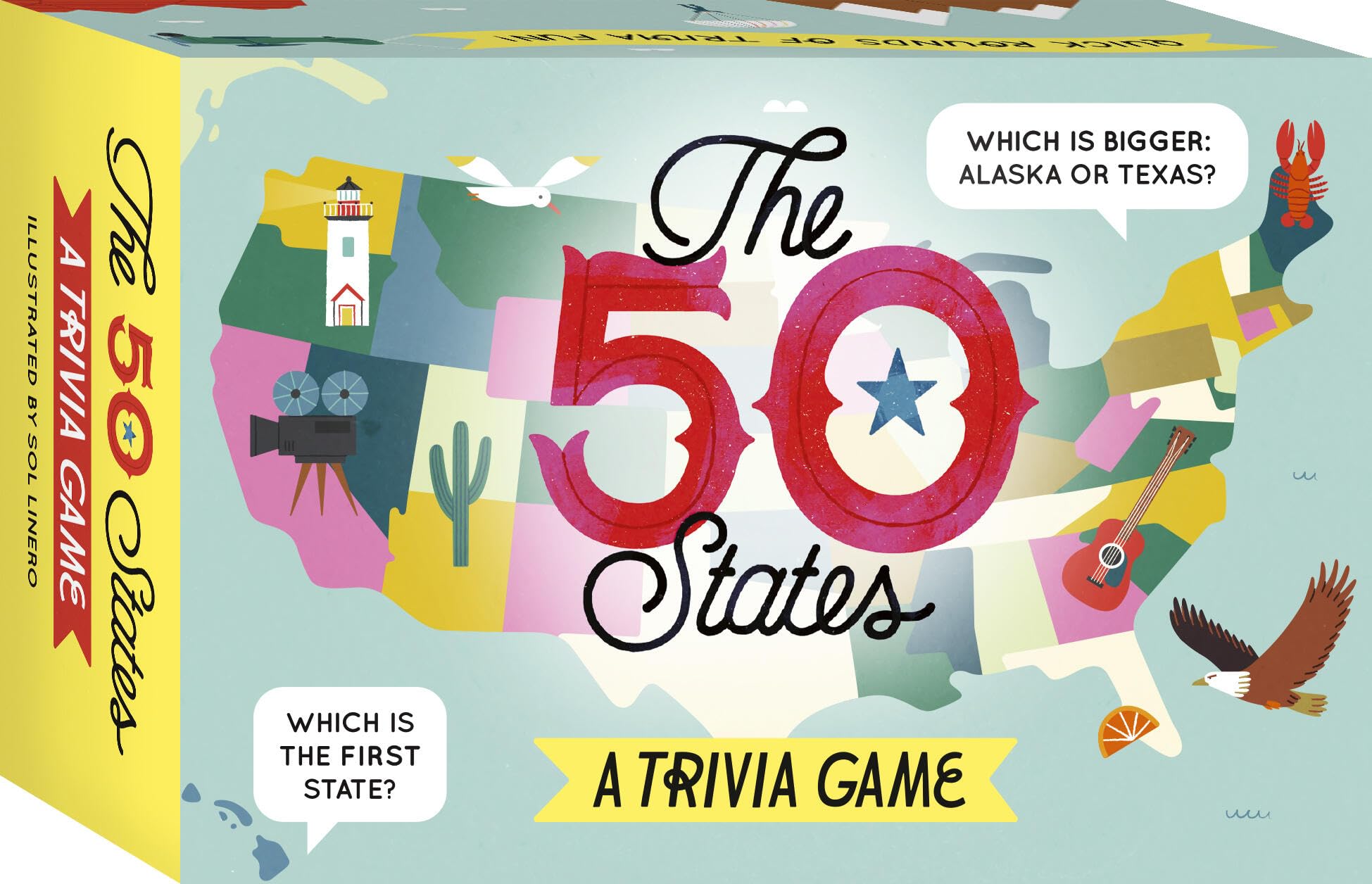 The 50 States: A Trivia Game: Test your knowledge of the 50 states! (Americana)