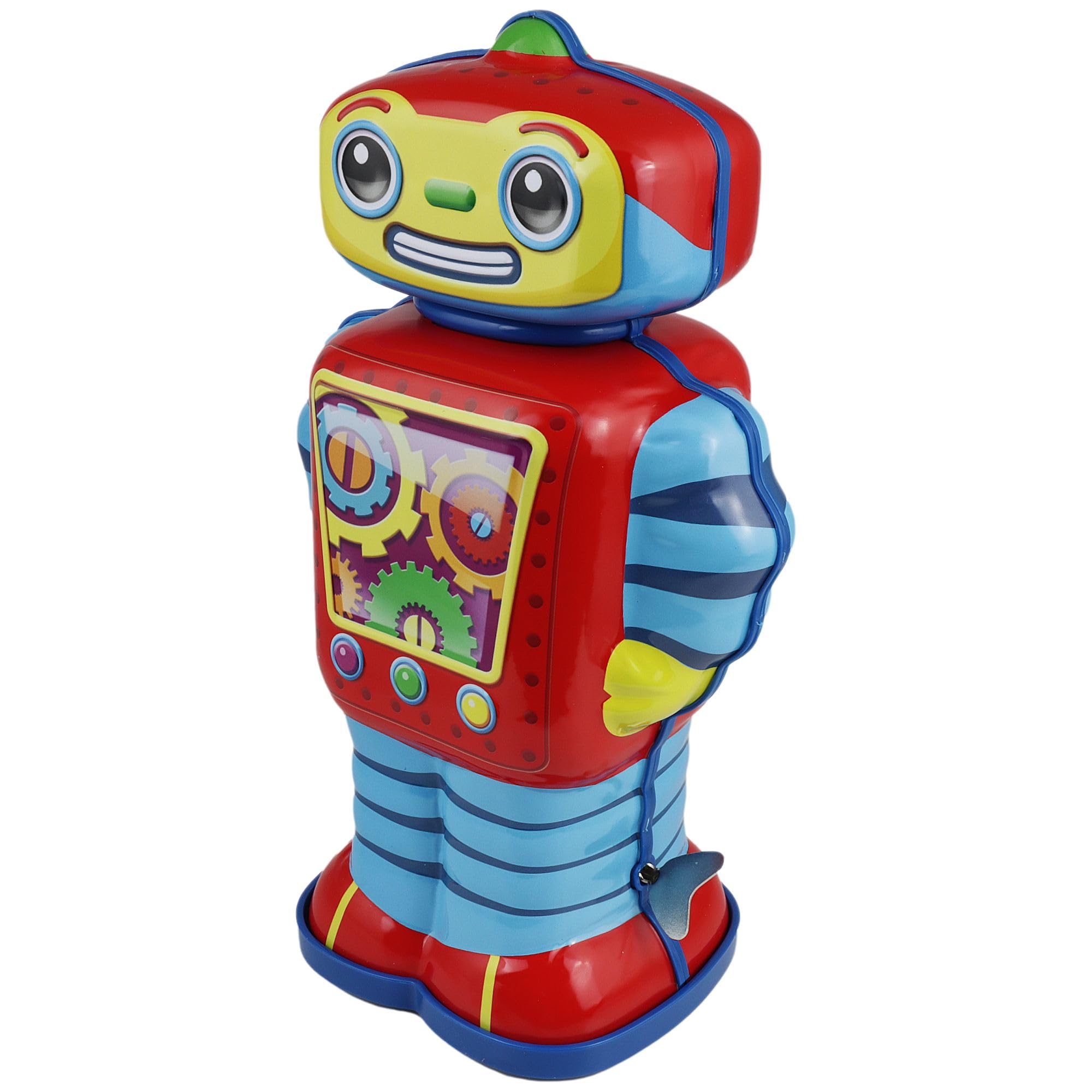 Freak Scene Giocattolo in Latta Robot Cosmo Grande Robot in Latta a Carica