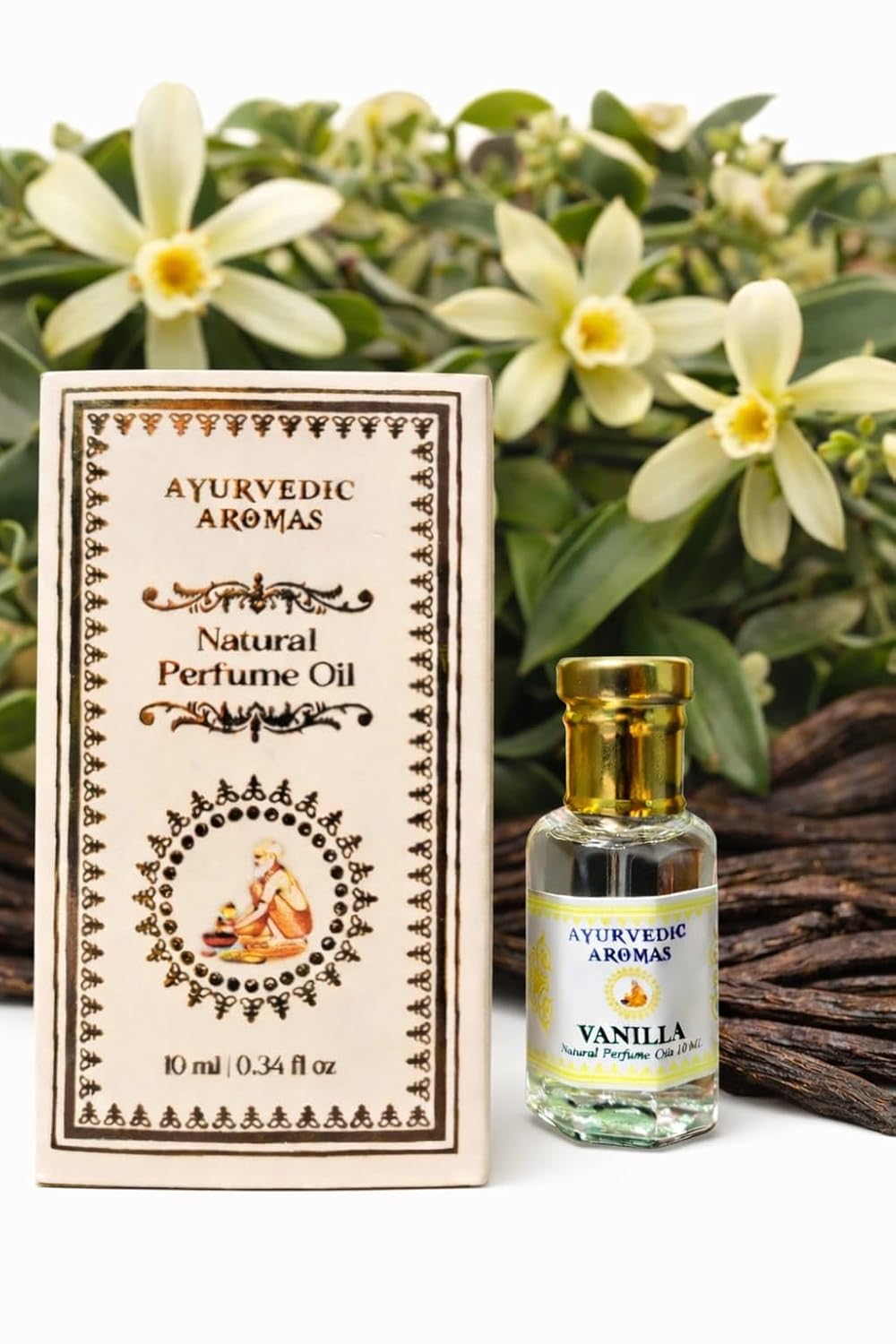 Ayurvedic Aroma Natural Luxury Attar Perfume Oil 10ml | Long Lasting Attar Fragrance | Alcohol Free Roll On Perfume | Prem...