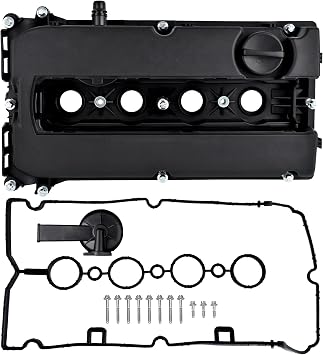 Valve Cover Fit for 2007-2008 Chevy Astra, 2010-2016 Cruze, 2012-2018 Sonic, 2013-2020 Trax, 2009-2011 Aveo Aveo5, 2009-2010 Pontiac G3, 2008-2009 Saturn Astra 1.6l 1.8l, Engine# 55558673