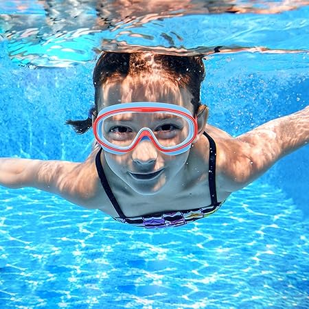 Citaaz Swimming Goggles for Adults Kids Women Men Pool Goggles Adult No Leaking Anti Fog UV Protection Waterproof Wide Frame