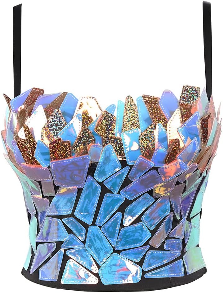 LIUHUO Europe and The United States Wear Open-back Tube Top Women's Stage Costumes Short Body Sculpting Camisole
