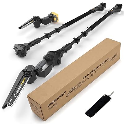 2-in-1 Cordless Pole Saw & Chainsaw