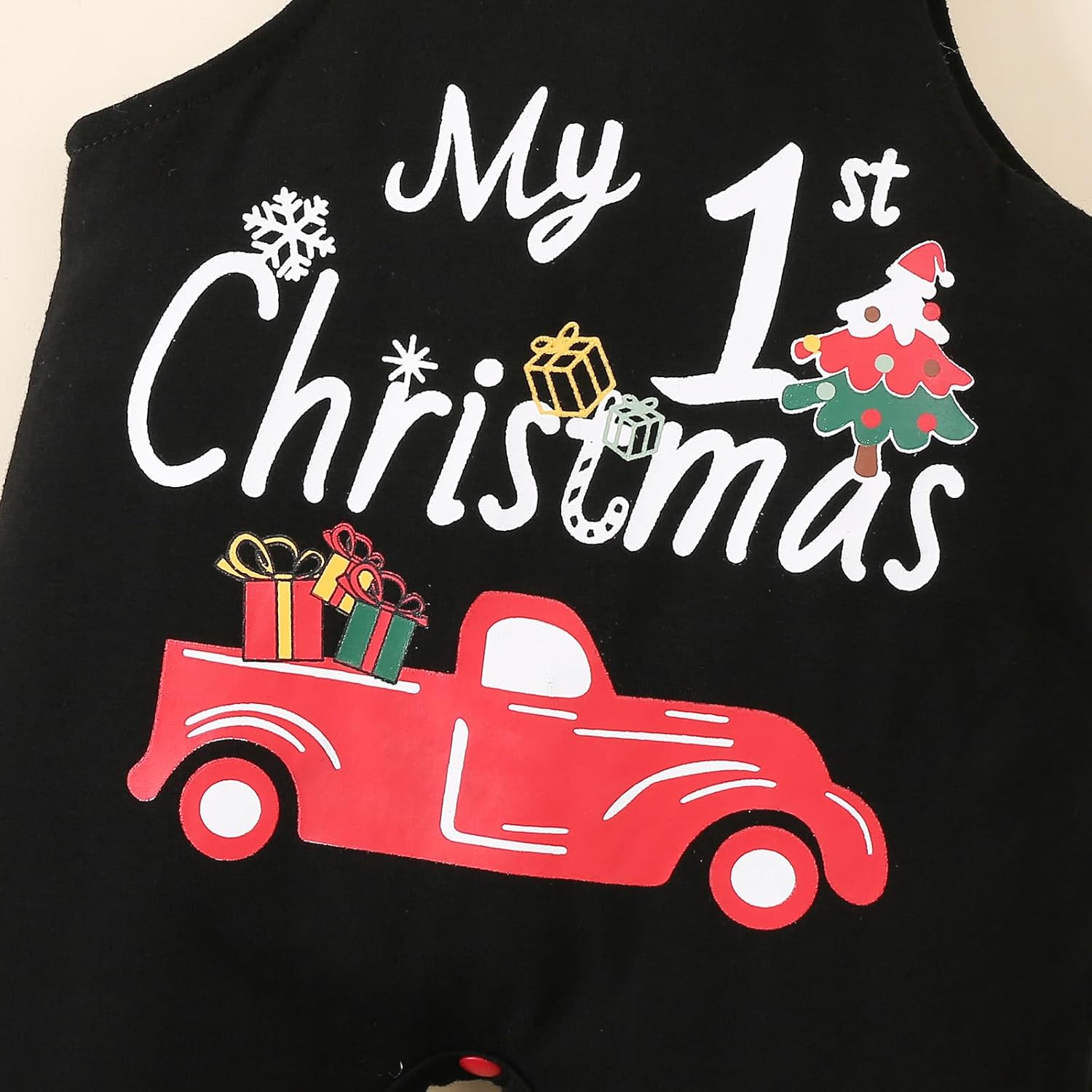 Baby Boy Christmas Clothes,Infant baby Boy Xmas outfits,3pcs My First Christmas Outfits Set - Image 6