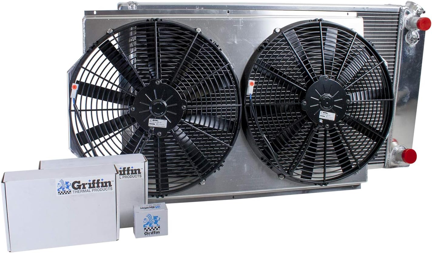Griffin Radiator 8-00013-LS Performance Fit, LS Swap, Fits: 67-91 Blazer, 67-87 Sierra/Silverado, 67-91 Suburban