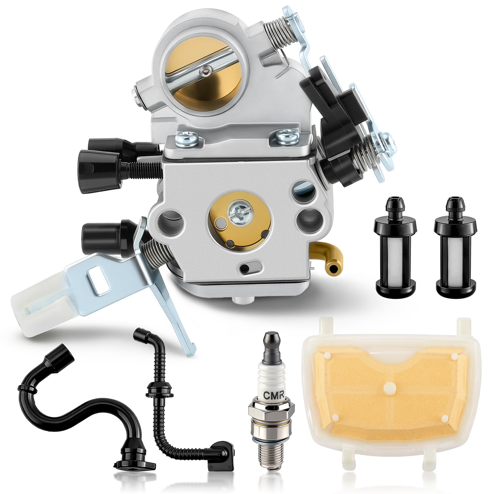 Amazon.com: MS211 MS171 Carburetor for Stihl Chainsaw Parts MS181