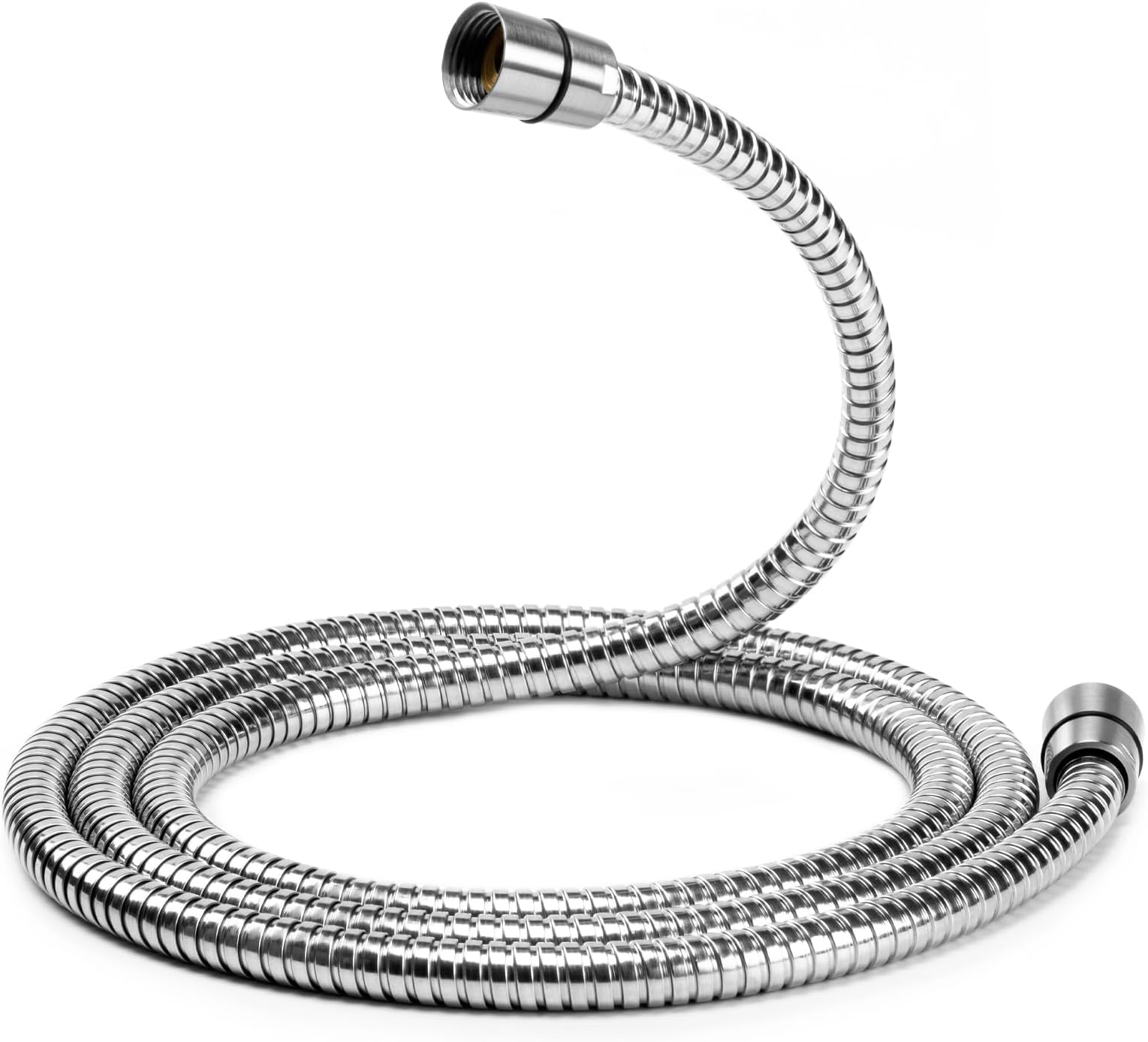 DANZE D469030BN 72" Polymer MFlex Shower Hose w/Brass Conicals Brushed