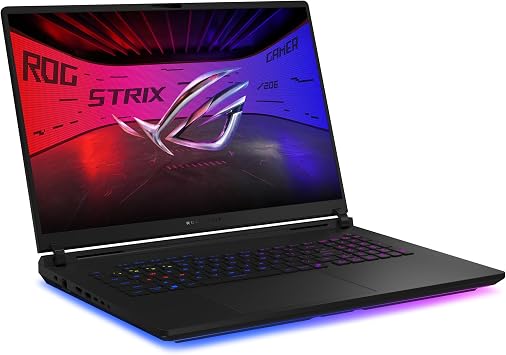 ASUS ROG Strix SCAR 18 G835LXG-TQ545 - Gaming Dizüstü Bilgisayarı | NVIDIA GeForce RTX 5090 Laptop GPU 24GB GDDR7 |Intel Core Ultra 9 290HX Plus Processor 2.7 GHz | 64GB DDR5 RAM | 2TB SSD| 18 inç|DOS