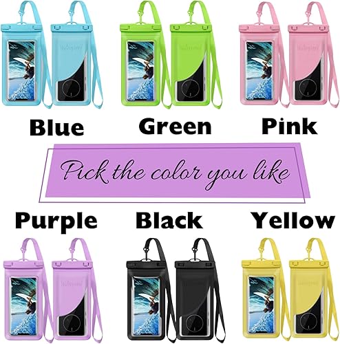 Miniatura 8 de Bolsa impermeable para teléfono celular, funda para teléfono, bolsa seca para iPhone 14 13 12 11 Pro Max XS Samsung, IPX8 hasta 9.25 pulgadas para