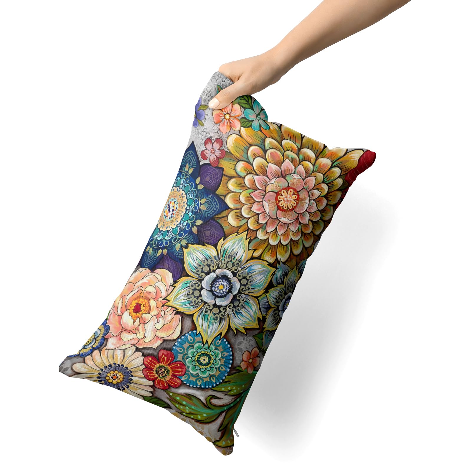 2 Boho-Kissenbezüge Mit Quasten – Rustikaler Retro-Look Für Couch & Bett