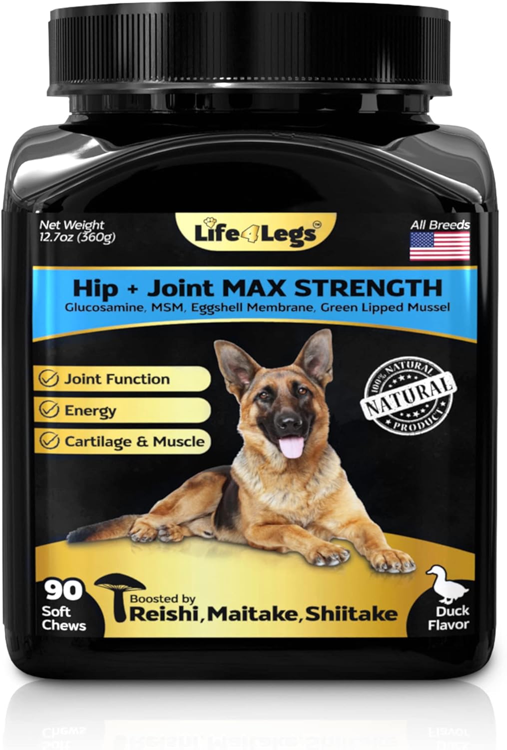 Life4Legs Soft Chews Hip and Joint Supplement for Dogs