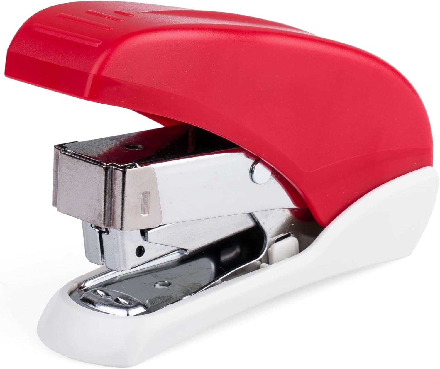 Sax Stapler 160, capacity 16 sheets, front loader, easier stapling, red