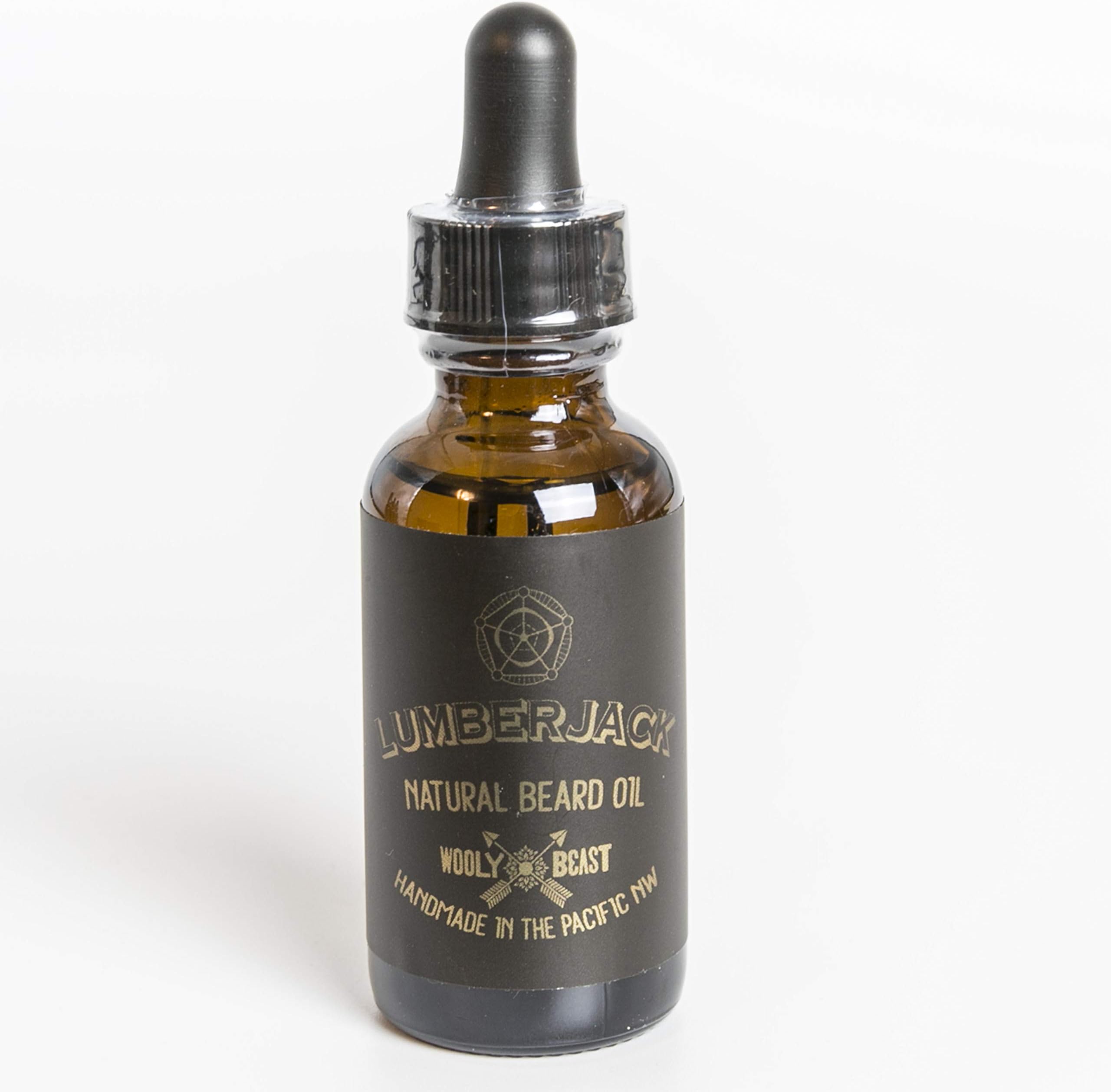 Wooly Beast Natural Organic Beard Oil Collection | Promotes Beard Growth, Tames Beard Fizz, and Conditions with Variety of Irresistible Scents for a Softer, Shinier, Fuller Beard - 1 oz