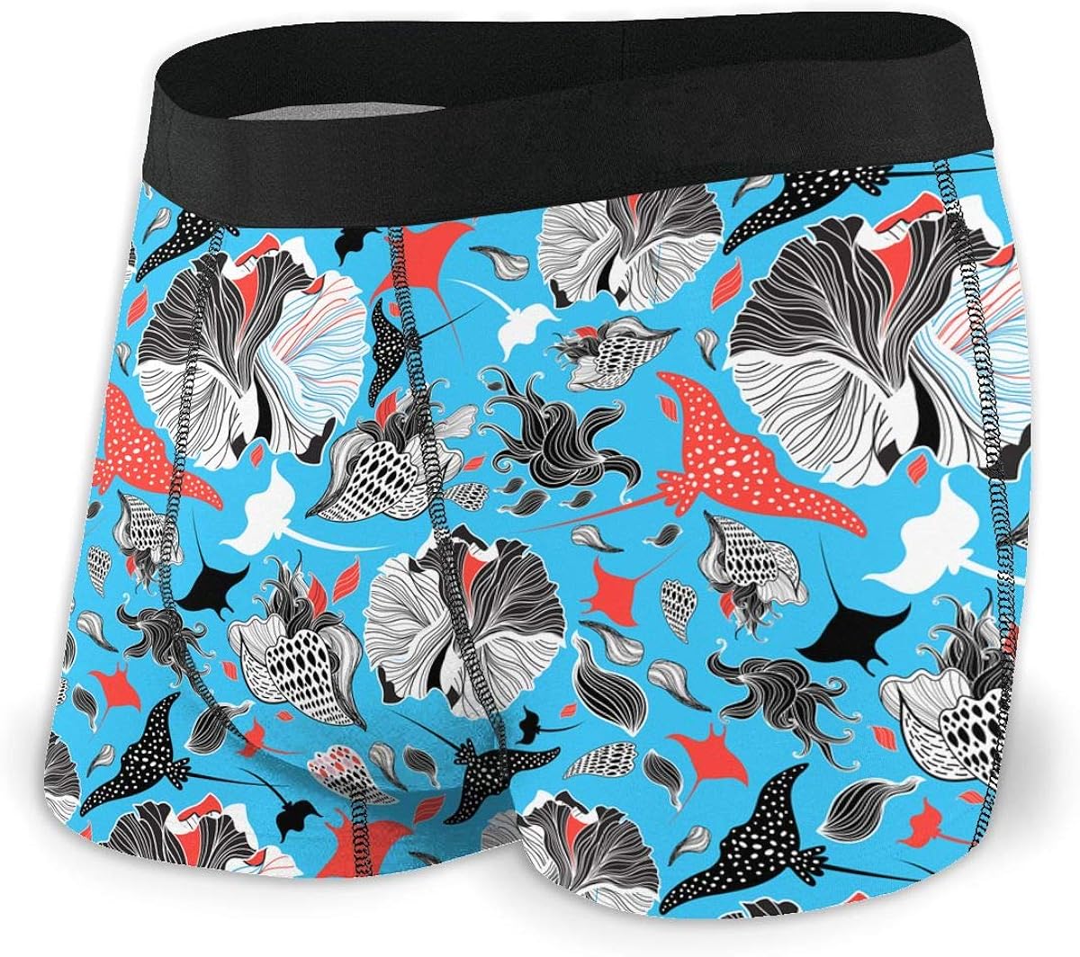 Dog Paw Prints Men's Boxer Brief Regular Length Underwear Breathable