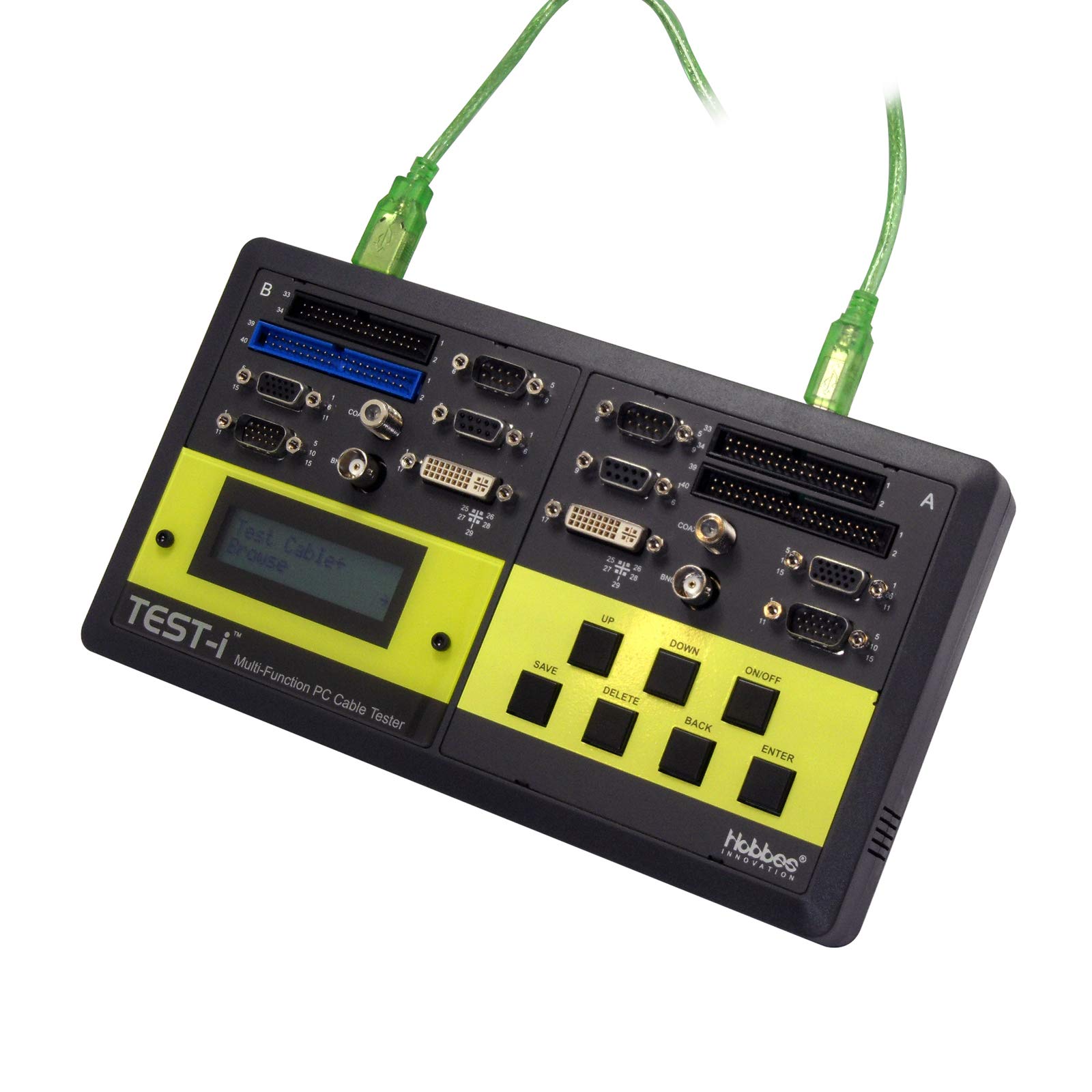 Comprobador de cables HOBBES Test-i para diagnósticos de red e interfaz de datos 5