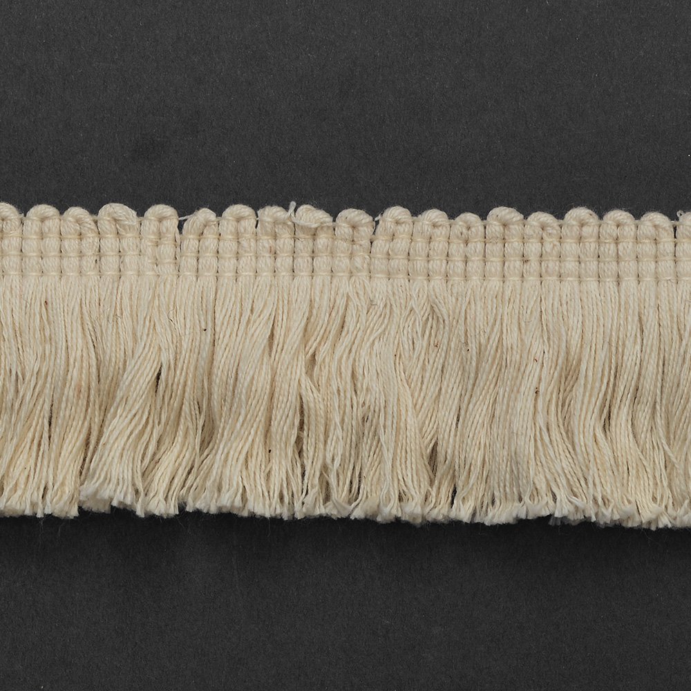 Fringe 4-Yards 1-5/8" Vintage Cotton Trim, TR-11138 (Ivory)