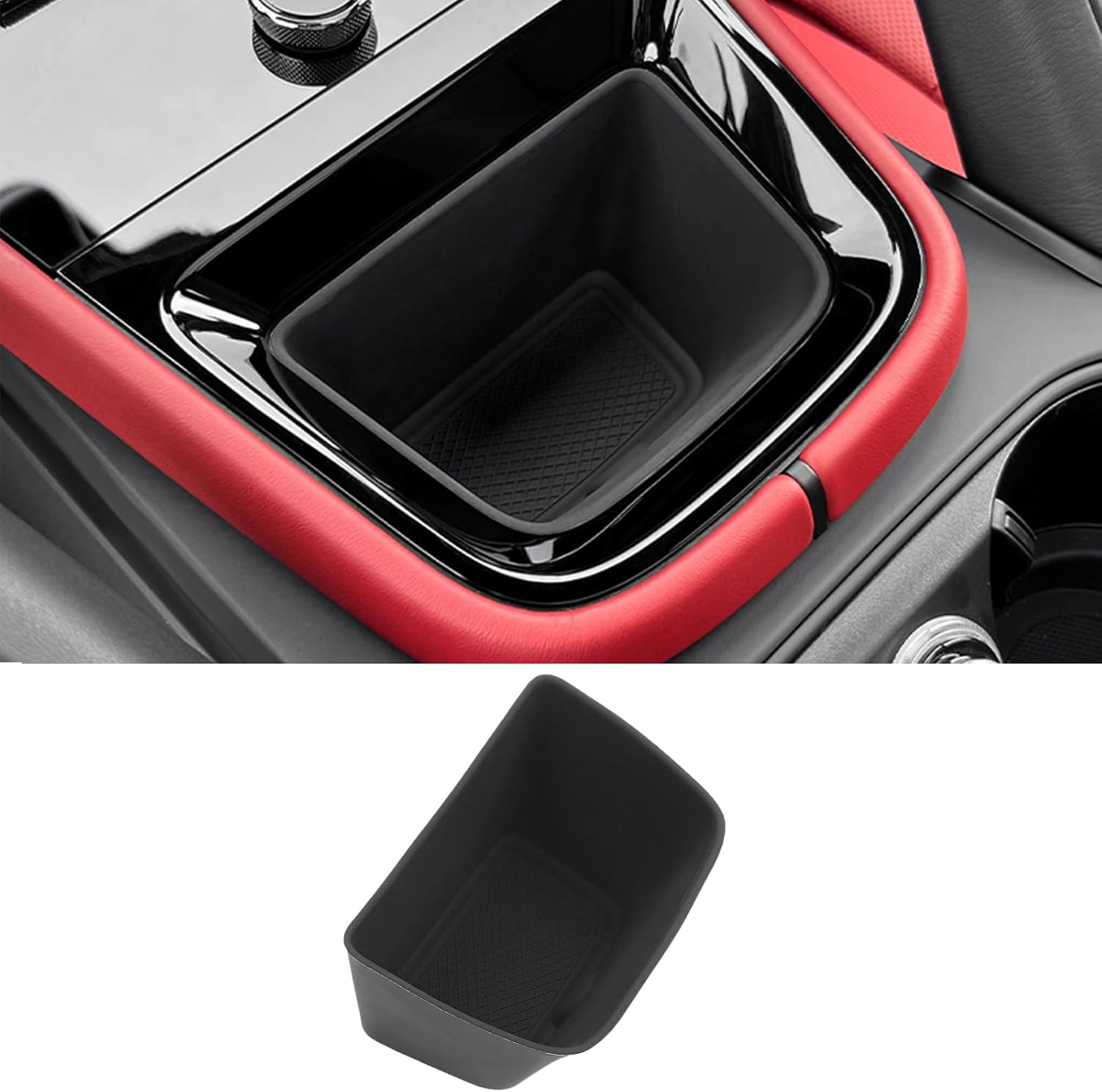 Cup Holder Coasters for Cayenne Accessories, Silicone NonSlip Car Cup Holder Insert