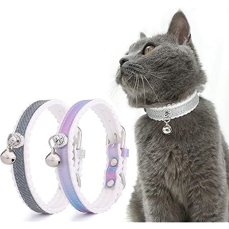 Amazon SUNNEKO(サンネコ)猫首輪 鈴付き 猫の首輪 安全 猫 首輪