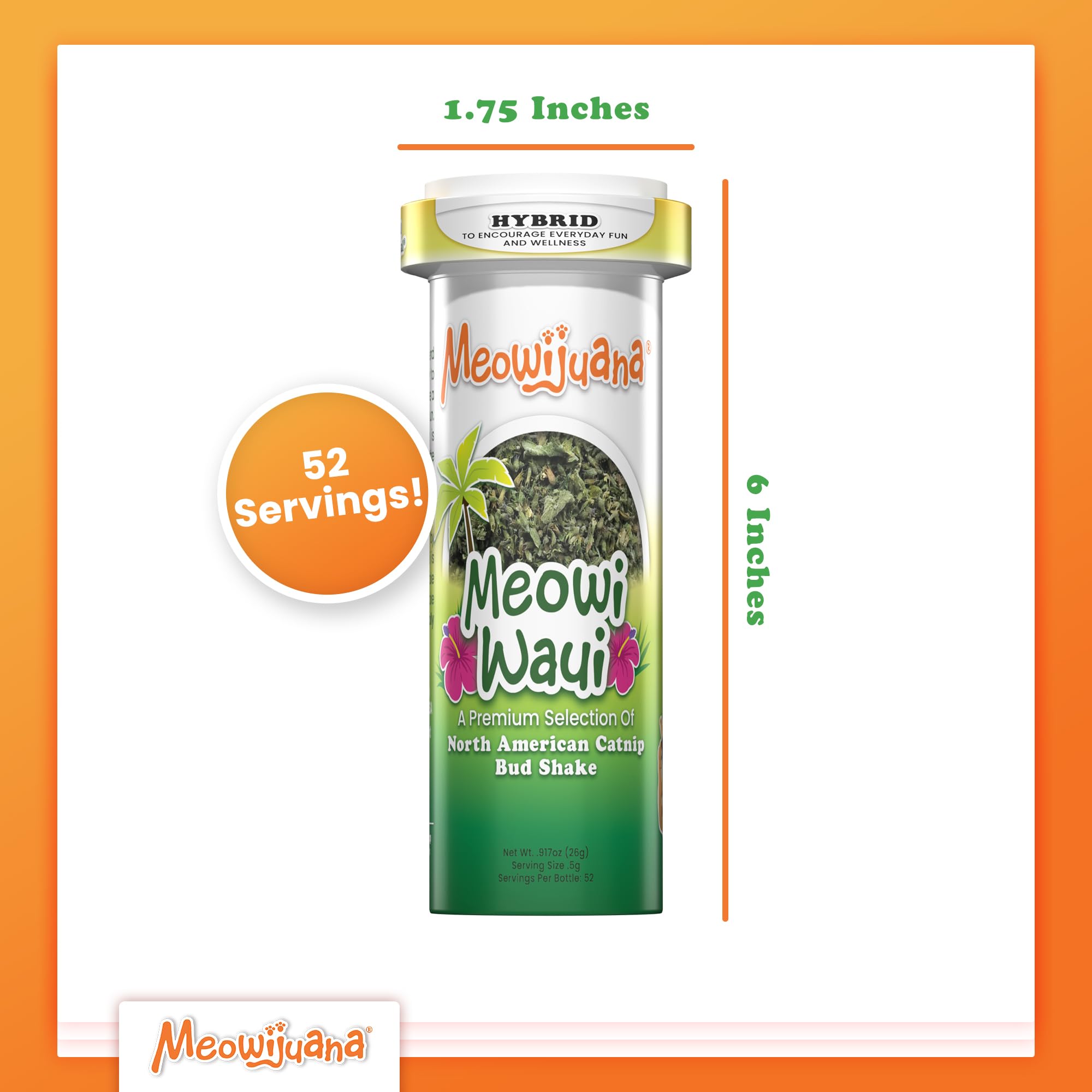 Amazon.com : Meowijuana Meowi-Waui | Bud Shake and Catnip Blend