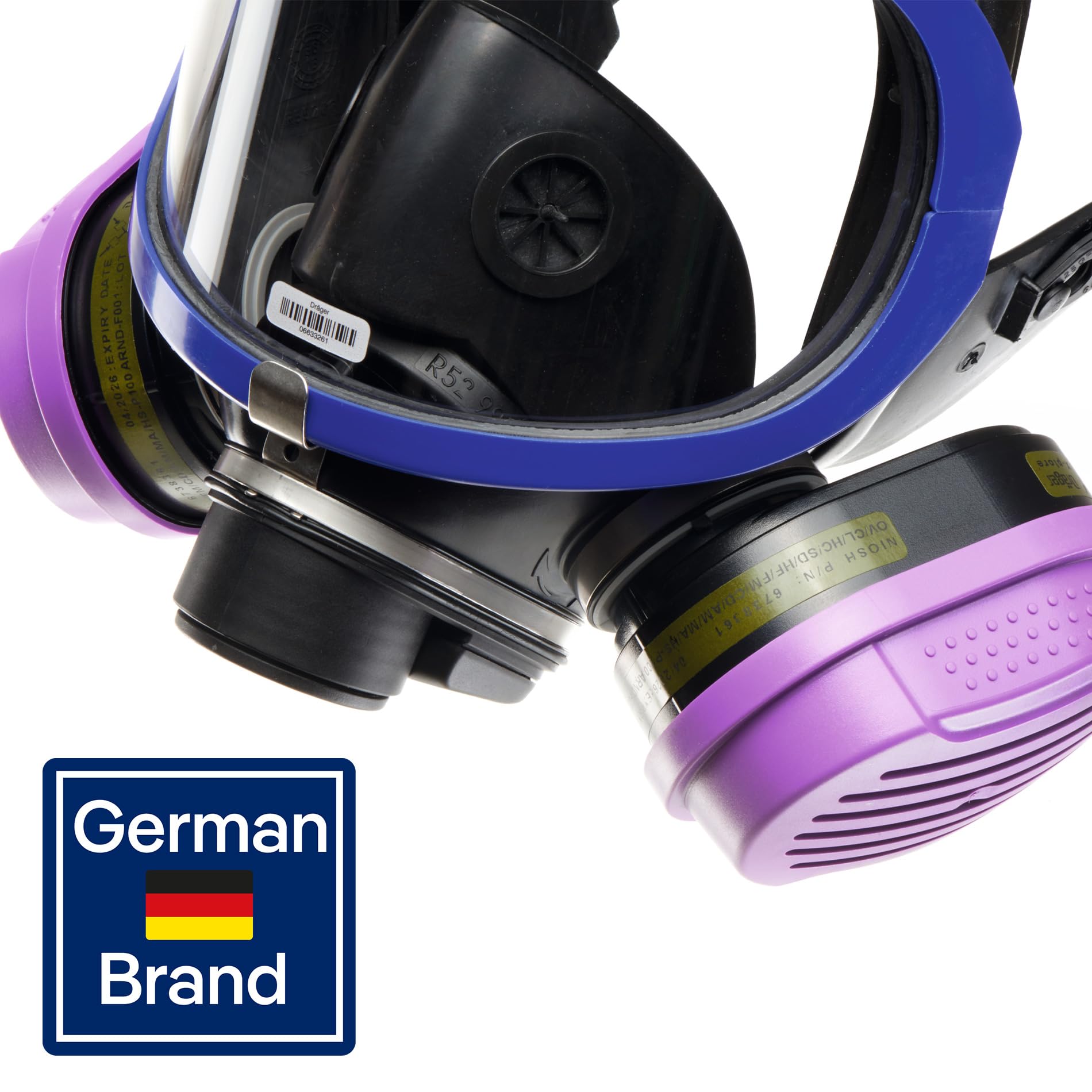 Dräger X-plore 5500 Respirator Mask - Full Face Protection -3 Dräger X-plore 5500 Respirator Mask - Full Face Protection -3