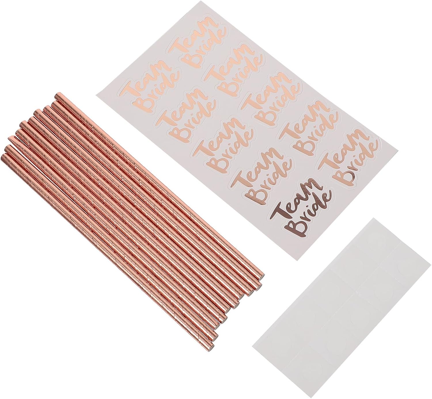 Disposable Paper Drinking Straws 20pcs Party Straws for Bachelor Party Beverage Use Single Use and Bar Events