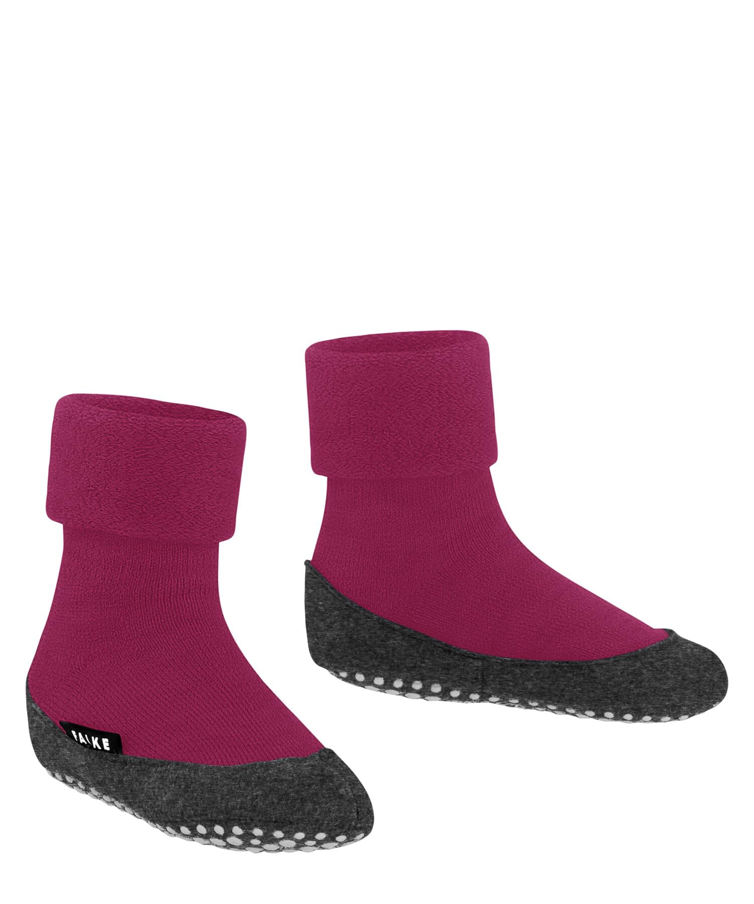 FALKE mixte enfant Cosyshoe chaussons chaussettes picots antidérapants sur la semelle meilleure adhérence épais chauds respirants régulation climatique anti-odeur laine 1 paire