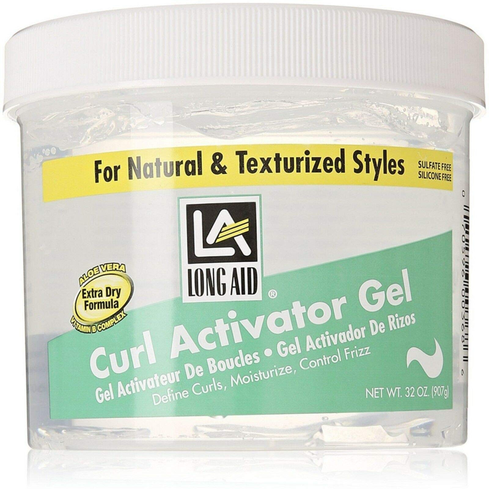 Long Aid Curl Activator Gel for extra dry hair Size: 32oz