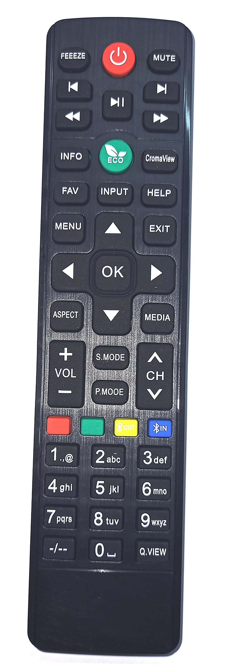 See full amazon price history chart for PMRK BEST IN BEST Remote Compatible for Croma LED TV Croma Smart TV PMRK BEST IN BEST Remote Compatible for Croma LED TV Croma Smart TV (B0B2MQ2DDK) Amazon Price History, Amazon Price Tracker