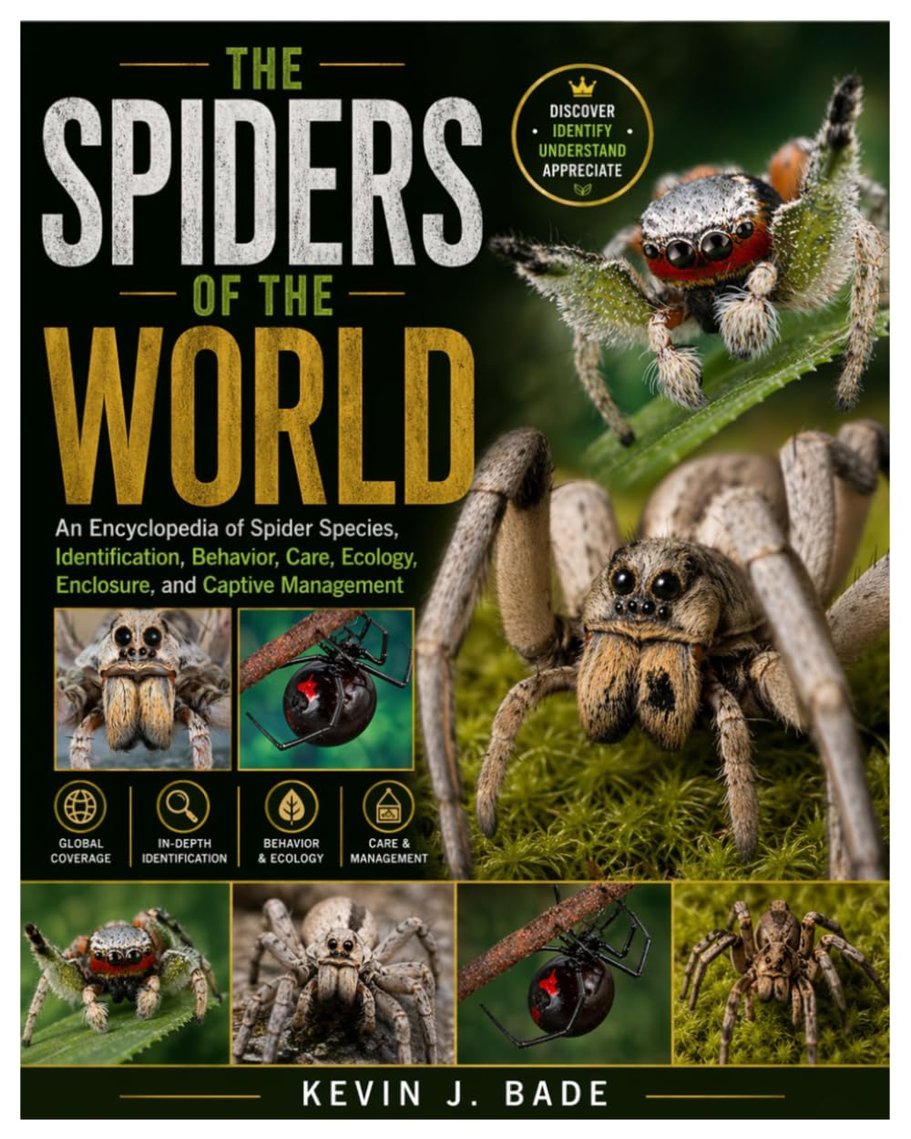 The Spiders of the World: An Encyclopedia of Spider Species, Identification, Behavior, Care, Ecology, Enclosure, and Captive Management