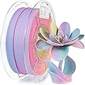 iSANMATE Matte Tri Colors PLA Filament 1.75mm, 3-in-1 Color Rainbow Filament, Coextrusion 3D Filament, Rapid Magic Color Change Filament 1.75mm, Dimensional Accuracy +/- 0.03 mm,Fluorite 1KG/Spool