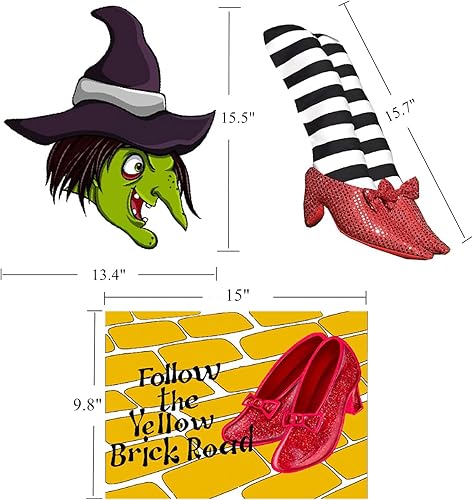 Miniatura 3 de Kit de decoración de maletero o golosina para el maletero de SUV o regalo para decoración de Halloween, decoración de bruja al aire libre, el mago