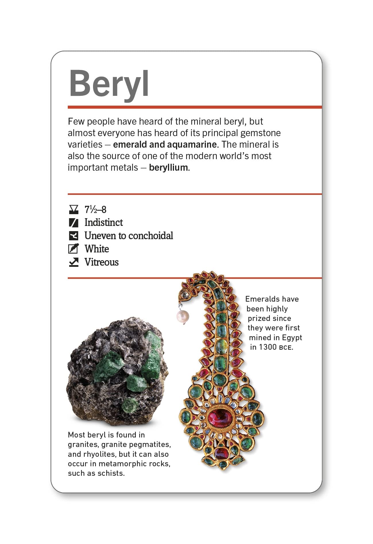 Our World in Pictures Rocks & Minerals Flash Cards