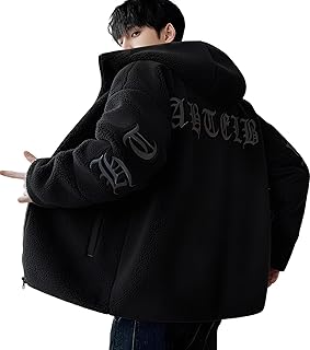 [ユナイテッドドアーズ] ボアブルゾン 刺繍 メンズ ジャケット 暖かい アウター カジュアル お兄系 秋冬