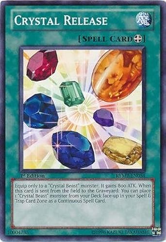 YU-GI-OH! - Crystal Release (RYMP-EN054) - Ra Yellow Mega-Pack - 1ª Edición - Común