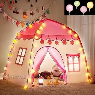 Faltbares Spielzelt mit LED und Fenster
